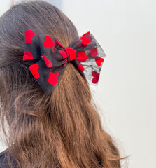 Large hair bow “Tulle” Gabificent