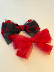 Large hair bow “Tulle” Gabificent