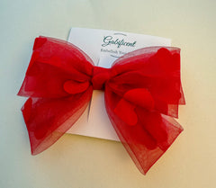Large hair bow “Tulle” Gabificent