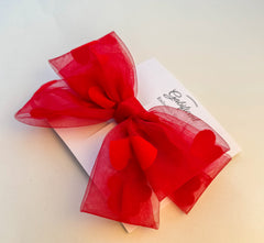 Large hair bow “Tulle” Gabificent