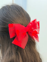 Large hair bow “Tulle” Gabificent