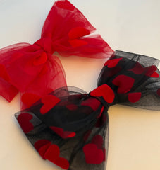 Large hair bow “Tulle” Gabificent