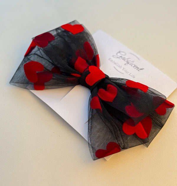 Large hair bow “Tulle” Gabificent