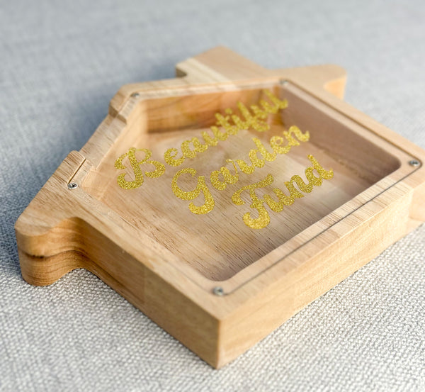 Money box “Beautiful Garden Fund” - Gabificent