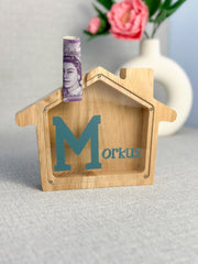 Money box  personalised with any name or initial - Gabificent