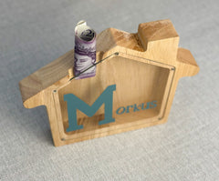 Money box  personalised with any name or initial - Gabificent
