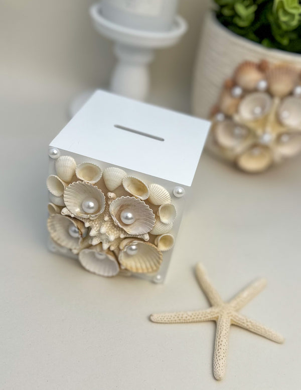 Money box with seashells Gabificent