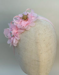 Pale Pink Baby Headband Gabificent