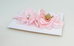 Pale Pink Baby Headband Gabificent
