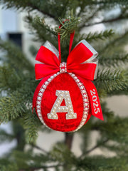 Personalised Christmas Bauble - Red Gabificent