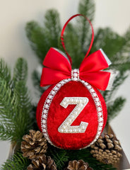 Personalised Christmas Bauble - Red Gabificent