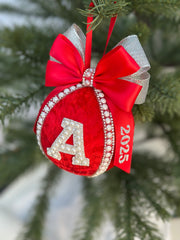 Personalised Christmas Bauble - Red Gabificent
