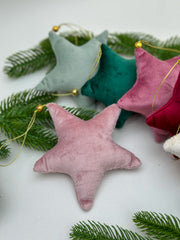 Personalised Christmas Velvet star Gabificent