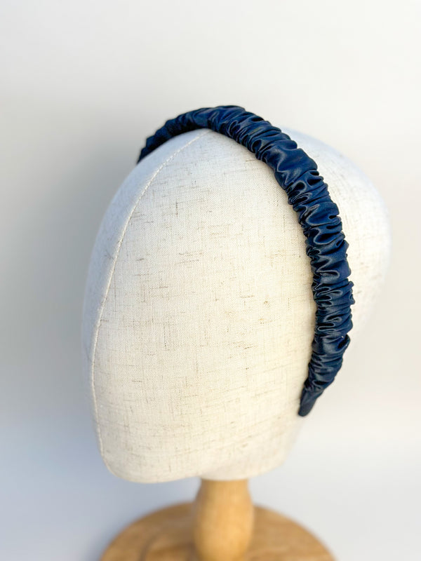 Satin headband - Black Gabificent