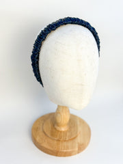 Satin headband - Black Gabificent