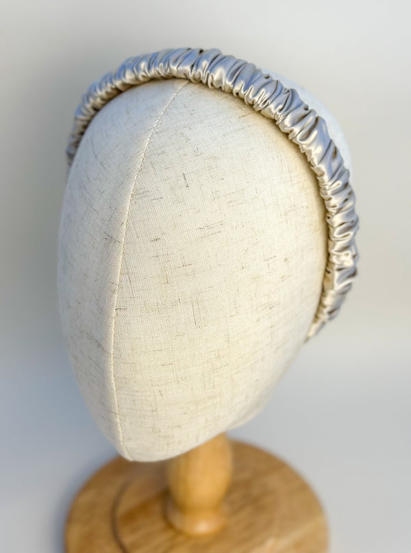 Satin headband - Champane Gabificent
