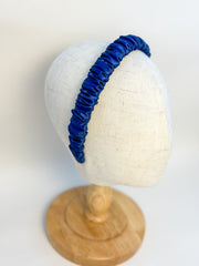Satin headband - Navy blue Gabificent