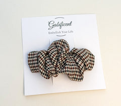 Scrunchie Barrette Hair Clip Gabificent