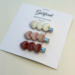 Velvet Heart Hairclips Gabificent