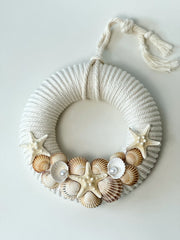 Wreath with shells and sea stars Gabificent