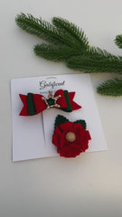 Christmas Hair Clip set