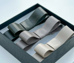 Barrette bow  hair clip - set of 3 - Gabificent