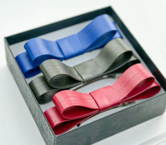 Barrette bow hair clip -set of 3 - Gabificent