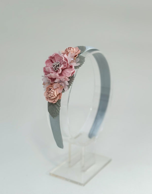 Headband “Sweet pink” - Gabificent