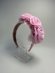 Headband with Pink roses Gabificent