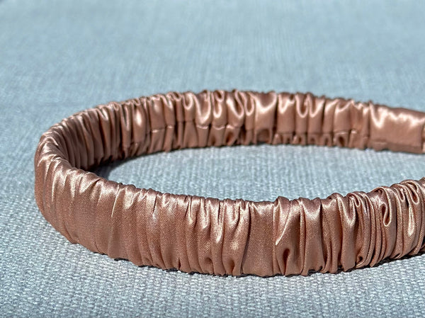 Satin headband - Dusty Pink Gabificent
