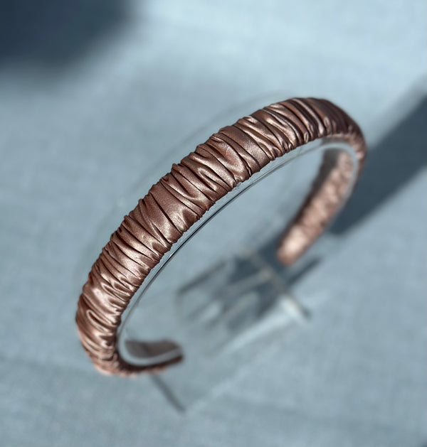 Satin headband - Dusty Pink Gabificent