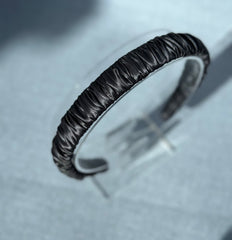 Satin headband - Grey Gabificent