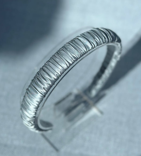 Satin headband- Silver Gabificent