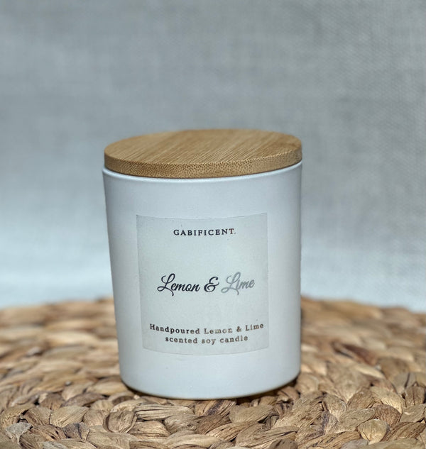 Soy candle “ Lemon&Lime” 30cl Gabificent