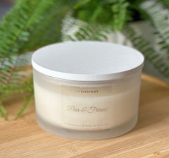 Soy candle “Pear and Freesia” 50cl Gabificent