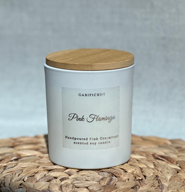 Soy candle “Pink Flamingo” 30cl Gabificent