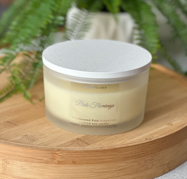 Soy candle “Pink Flamingo” 50cl Gabificent