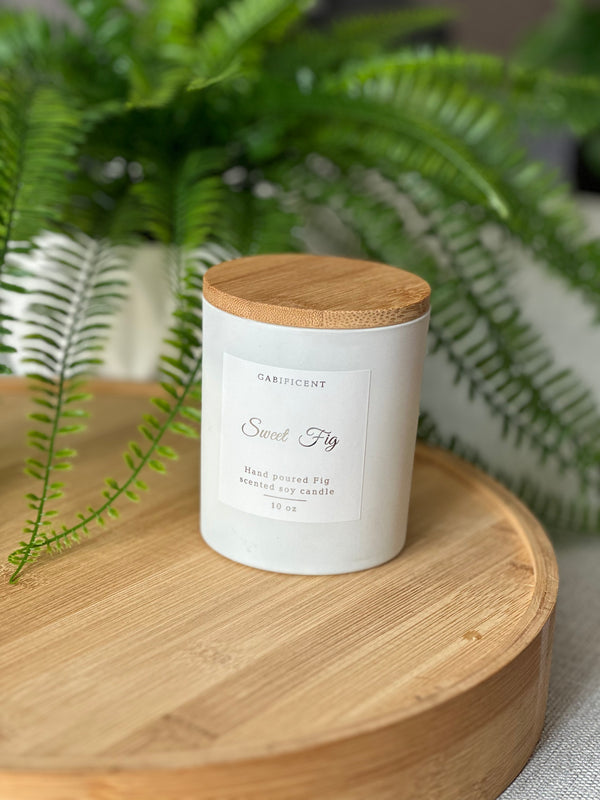 Soy candle “Sweet fig” 30cl Gabificent
